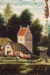 Detail of Painting after Restoration